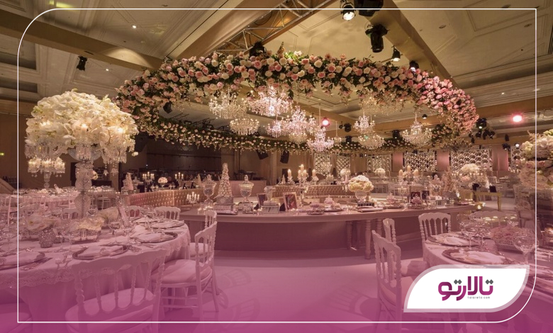 فضای داخلی و طراحی تالارهای لوکس