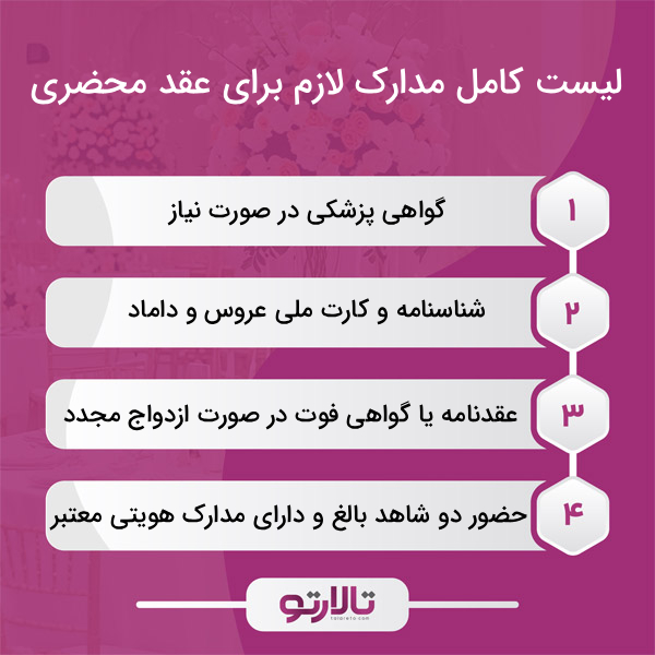 ۷ نکته ضروری که باید قبل از عقد محضری بدانید