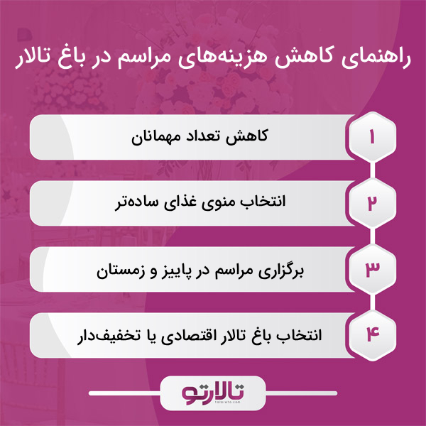 ۵ تفاوت مهم بین تالار و باغ تالار که قبل از انتخاب باید بدانید