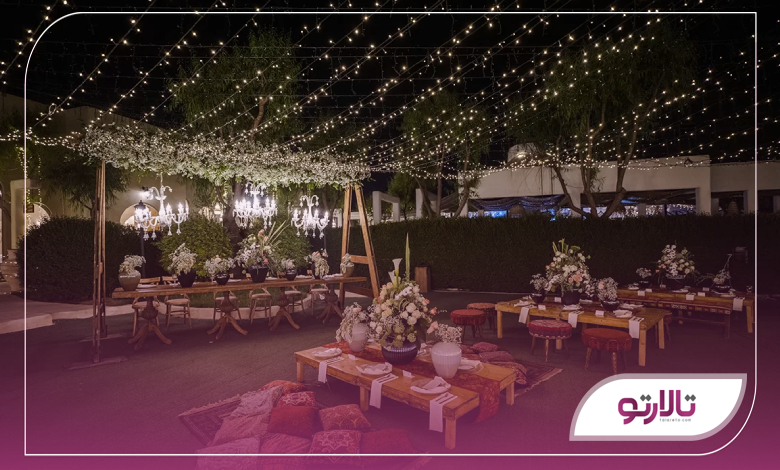 هزینه برگزاری مراسم باغ تالار در غرب تهران سال 1404