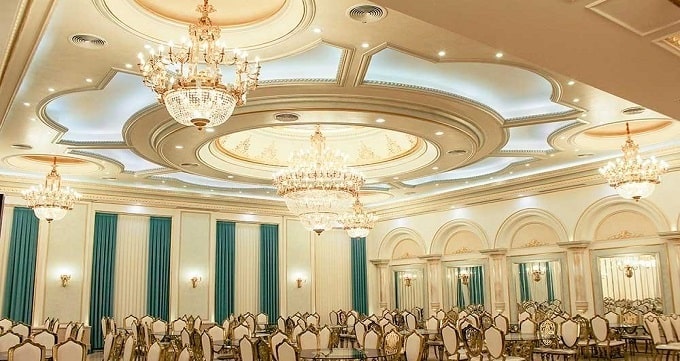 در طراحی داخلی تالار عروسی چه فضاهایی باید طراحی گردد؟